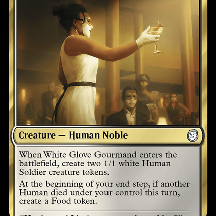 White Glove Gourmand [Fallout] Surge Foil