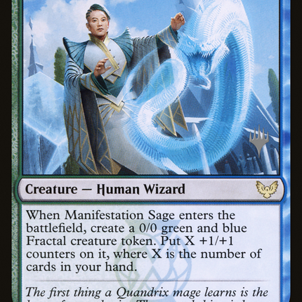 Manifestation Sage [Strixhaven: School of Mages Promos]