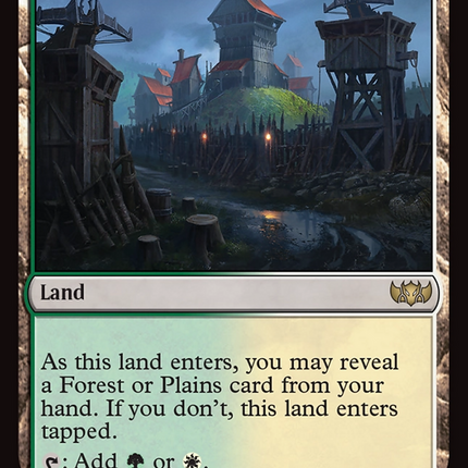 Fortified Village [Commander: Tarkir: Dragonstorm]