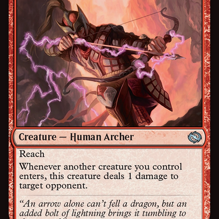 Shocking Sharpshooter [Tarkir: Dragonstorm] Foil