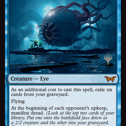 Abhorrent Oculus [Duskmourn: House of Horror Promos] Foil