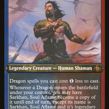 Sarkhan, Soul Aflame [March of the Machine: The Aftermath] Etched Foil