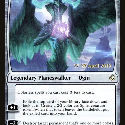 Ugin, the Ineffable [War of the Spark Promos] Prerelease Foil
