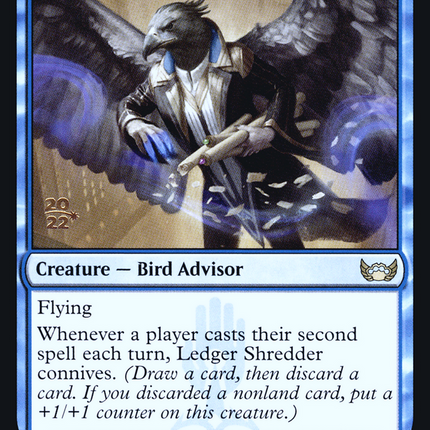 Ledger Shredder [Streets of New Capenna Promos] Prerelease Foil