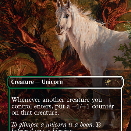 Good-Fortune Unicorn (Borderless) [Secret Lair Drop]