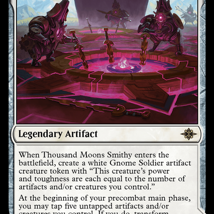 Thousand Moons Smithy // Barracks of the Thousand [The Lost Caverns of Ixalan]