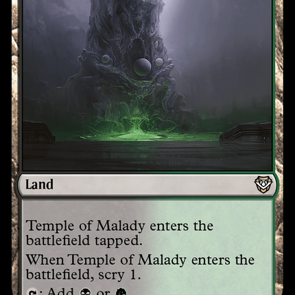 Temple of Malady [Outlaws of Thunder Junction Commander]
