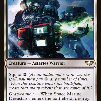 Space Marine Devastator [Warhammer 40,000 Commander]