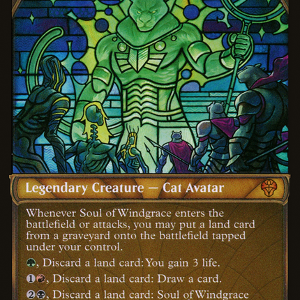 Soul of Windgrace (Showcase) [Dominaria United] Textured Foil
