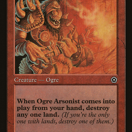 Ogre Arsonist (Retro) [The List]