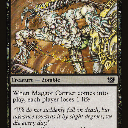 Maggot Carrier [Eighth Edition]