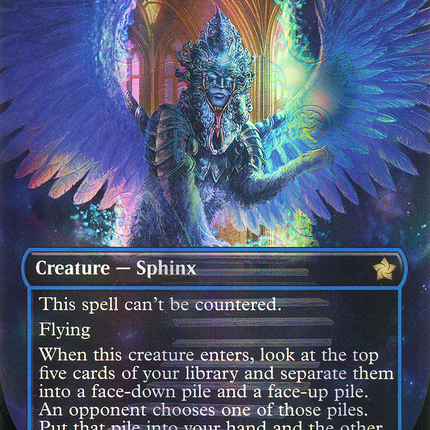Curator of Destinies (Borderless) [Foundations] Mana Foil