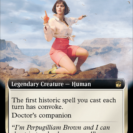 Peri Brown (Extended Art) [Doctor Who] Surge Foil