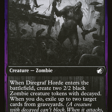 Diregraf Horde [Innistrad: Double Feature]
