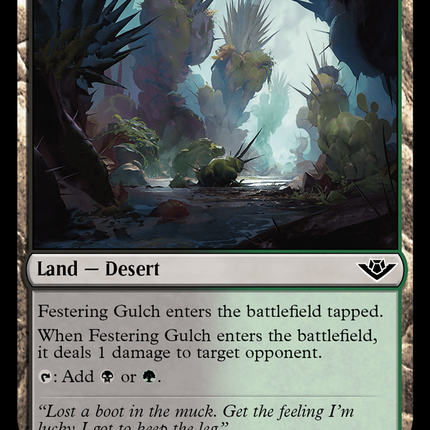 Festering Gulch [Outlaws of Thunder Junction] Foil