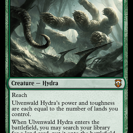 Ulvenwald Hydra [Modern Horizons 3 Commander] Foil