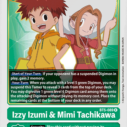 Izzy Izumi & Mimi Tachikawa [BT5-089] [Battle of Omni]