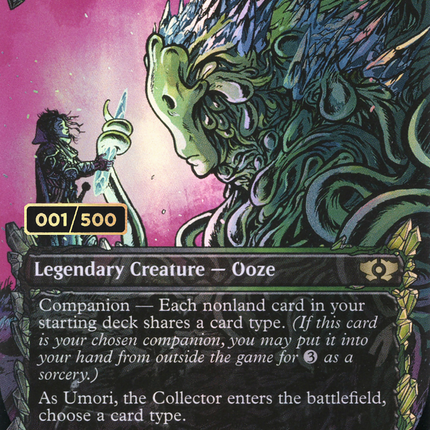 Umori, the Collector (Showcase) (Borderless) [Multiverse Legends] Serialized Foil