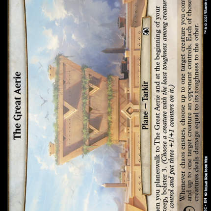 The Great Aerie [March of the Machine Commander]