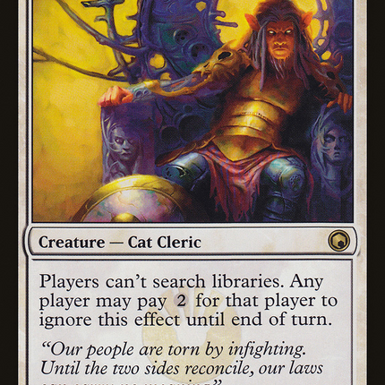 Leonin Arbiter [Scars of Mirrodin]