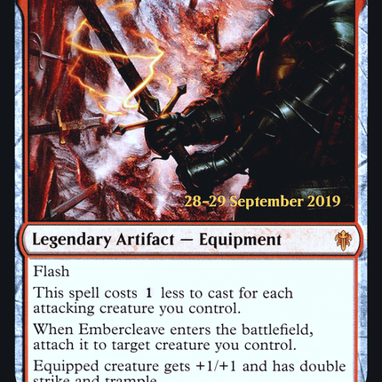Embercleave [Throne of Eldraine Promos] Prerelease Foil