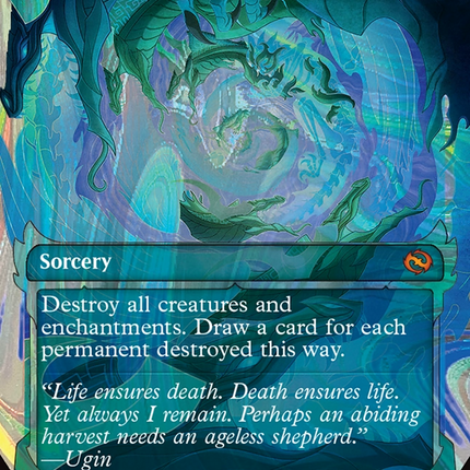 Death Begets Life (Showcase) (Halo Foil) [Tarkir: Dragonstorm]