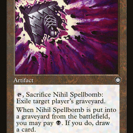 Nihil Spellbomb (Retro) [The Brothers' War Commander]