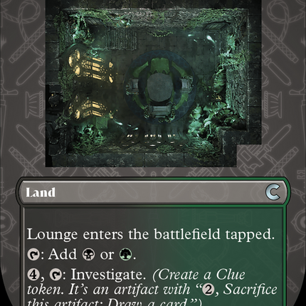 Lounge (Borderless) [Ravnica: Clue Edition]