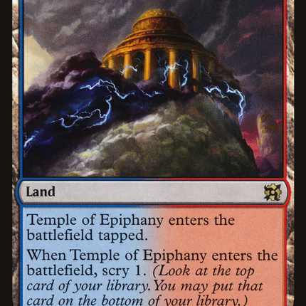 Temple of Epiphany [Duel Decks: Elves vs. Inventors]
