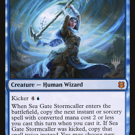 Sea Gate Stormcaller [Zendikar Rising Promos]