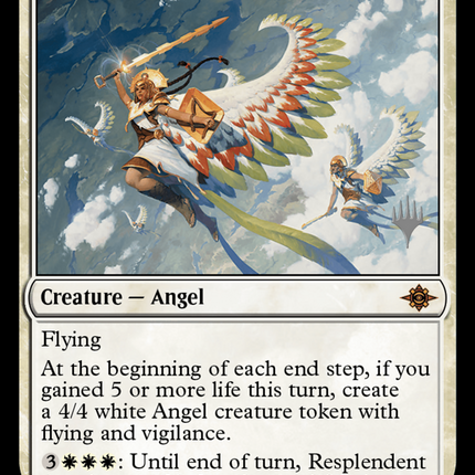 Resplendent Angel [The Lost Caverns of Ixalan Promos]