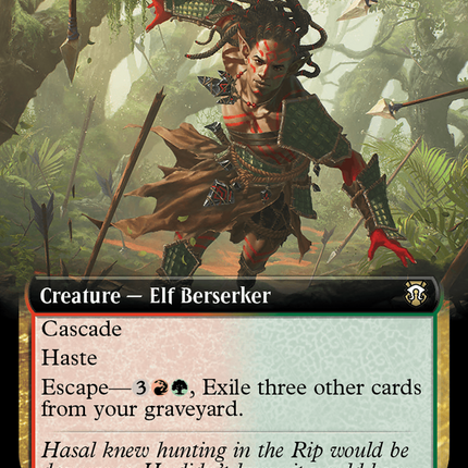 Bloodbraid Challenger (Extended Art) [Modern Horizons 3 Commander]