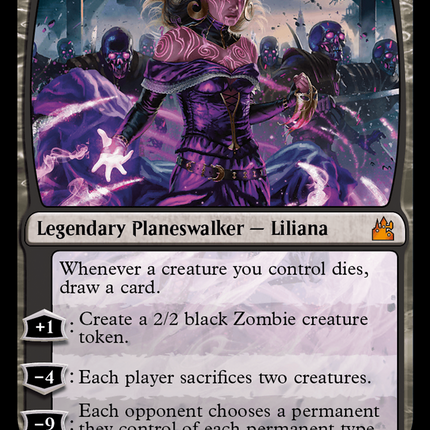 Liliana, Dreadhorde General [Ravnica Remastered]
