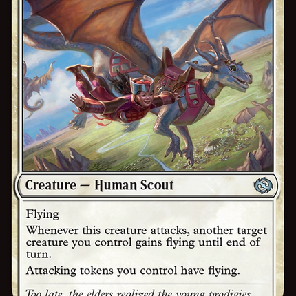 Starry-Eyed Skyrider [Tarkir: Dragonstorm] Foil