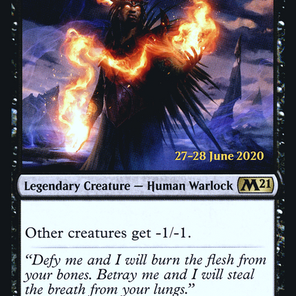 Kaervek, the Spiteful [Core Set 2021 Promos] Prerelease Foil