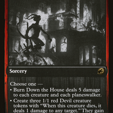 Burn Down the House [Innistrad: Double Feature]