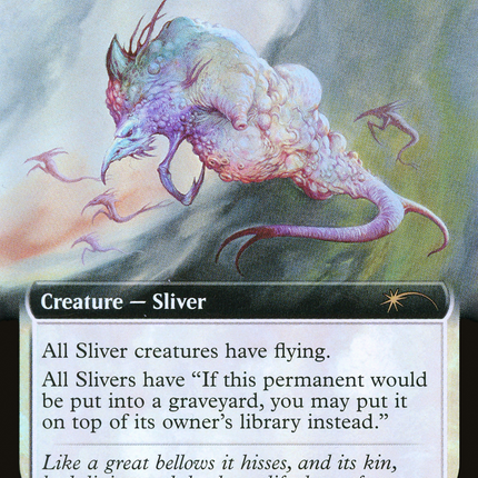 Pulmonic Sliver (Extended Art) [Secret Lair Drop] Foil