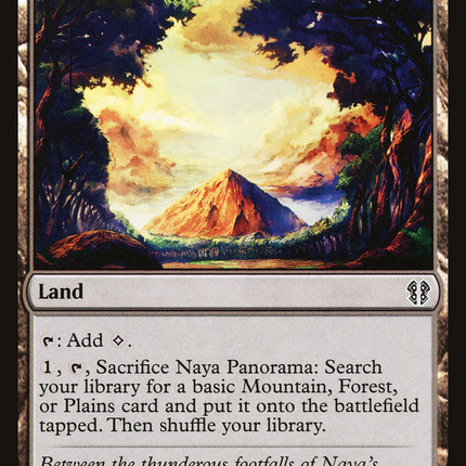 Naya Panorama [Zendikar Rising Commander]