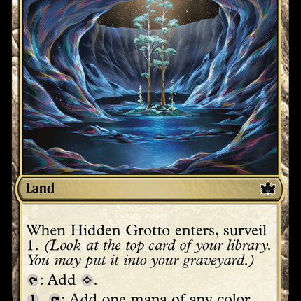 Hidden Grotto [Bloomburrow] Foil