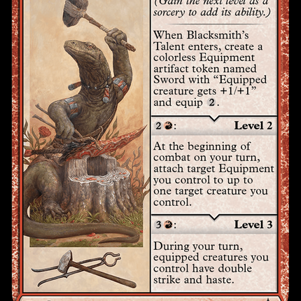 Blacksmith's Talent [Bloomburrow] Foil
