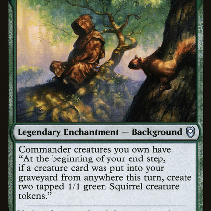 Cloakwood Hermit [Commander Legends: Battle for Baldur's Gate]