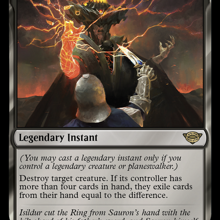 Isildur's Fateful Strike [The Lord of the Rings: Tales of Middle-earth]
