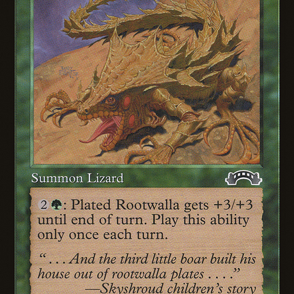 Plated Rootwalla [Exodus]