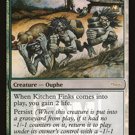 Kitchen Finks [Friday Night Magic 2009] Foil