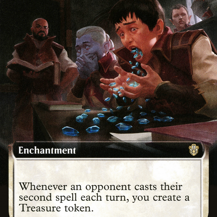 Monologue Tax (Extended Art) [Commander 2021]