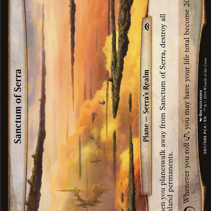 Sanctum of Serra [Planechase Anthology Planes]