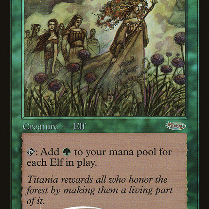 Priest of Titania [Friday Night Magic 2003] Foil