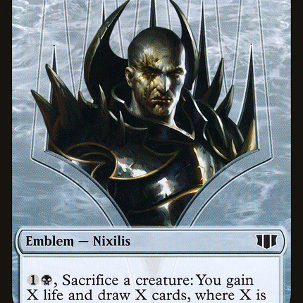 Ob Nixilis of the Black Oath Emblem [Commander 2014 Tokens]