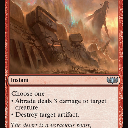 Abrade [Commander: Tarkir: Dragonstorm]