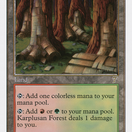 Karplusan Forest [Seventh Edition]